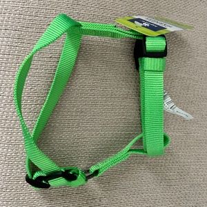 NWT Top Paw, Sz Sm, Lime Green Dog Harness